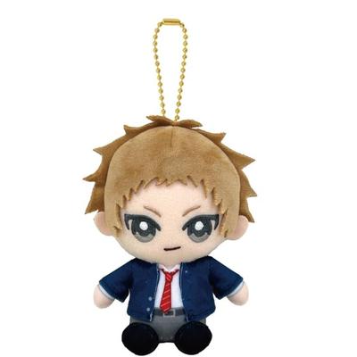 Сидящий плюшевый талисман Haikyu Yaku Eisuke Chibi