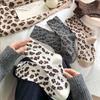 Female Autumn and Winter New Style Trend All Without Bone Animal Grain Wide Mouth Tube Stack Socks