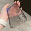 Мягкий прозрачный противоударный чехол из ТПУ для iPhone 17Air 17 16 16E 15 14 13 12 Plus Pro Max Ультратонкий силиконовый чехол с бампером-подушкой безопасности