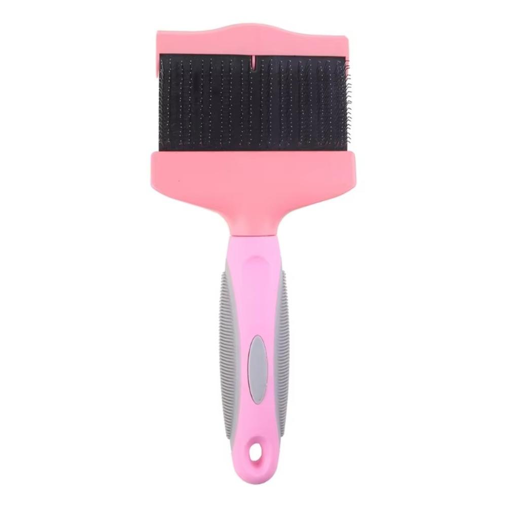 Stainless Steel Pet Hair Brush Double Sided Pet Hair Cleaning Comb Pet Hair Detangling Comb Cats
