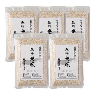 Сушеный рис Koujiya Honten Кодзи 200 г x 5 шт. Набор из сушеного риса, не требующего использования, префектура Оита, идеально подходит для приготовления и соли Кодзи [основан в 1689 году] Кодзи,