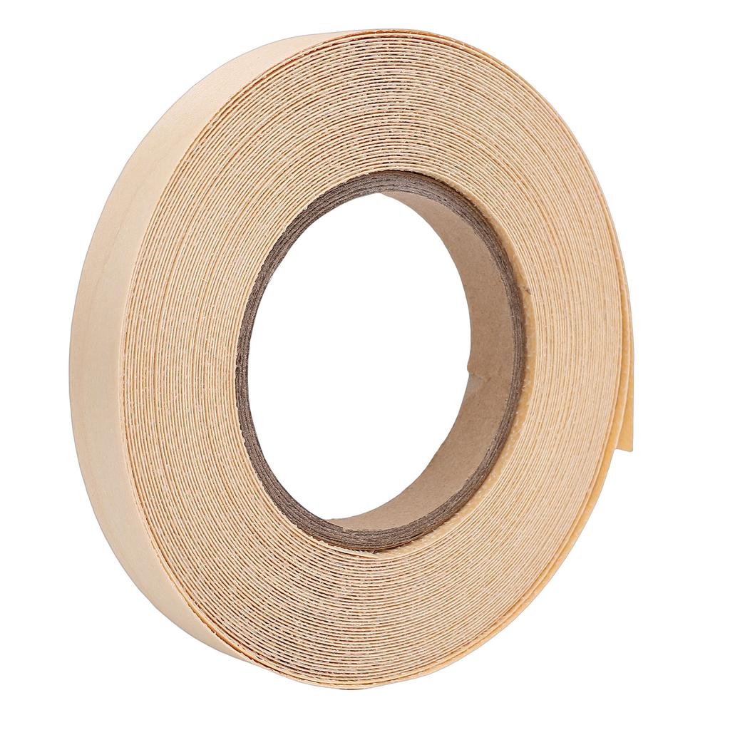 1 Roll Birch Wood Edges Banding Hot Melt Adhesive Veneer Trim Tape for Cabinet Furniture Restoration 1.9cm Width 15M