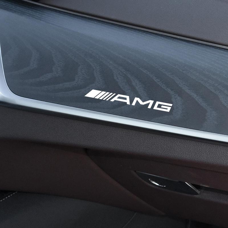 Random post Sticker Steering Wheel Decal Interior Decoration For Mercedes-Benz AMG B-Class W245 W246 W247
