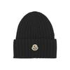 Moncler Шапка Нашивка с логотипом Шерсть 3B00006 M1115 999