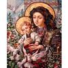 Стразы картины религия Алмазная картина Дева Мать ребенок Алмазная вышивка украшение дома