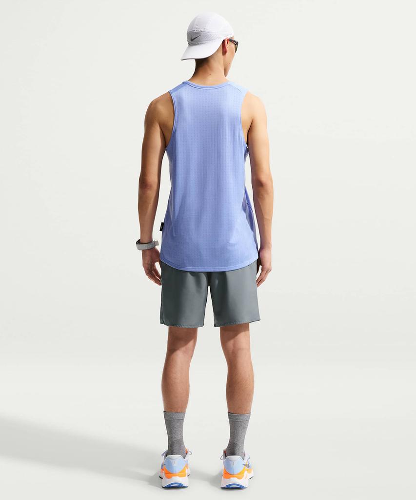 Nike Беговые шорты Miler Dry-Fit 7 дюймов с подкладкой-слипом M - Дымчато-серый / If2071-084