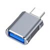 Универсальный OTG-адаптер-конвертер USB (мама) на Type-C (папа) для офиса и путешествий. Подключение USB-клавиатур, мышей, периферийных устройств.