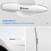 HQKI8 Car Door Bowl Handle Scratch Protective Stickers Car Anti-collision Protection Strip For Skoda Octavia Superb Rapid Kodiaq Karoq