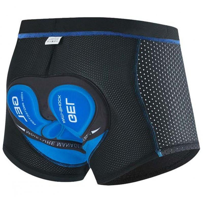 Men Women Cycling Shorts With Gel Pad Breathable Moisture Wicking Bike Underwear Mountain Road Riding