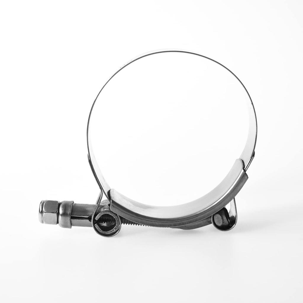 T Bolt Hose Clamp 2 1/2 Inch, MinerGuy Stainless Steel, Working Range 70Mm-78Mm For 2.5" Hose ID, Turbo Intake Intercooler Clamp, 4 Pack