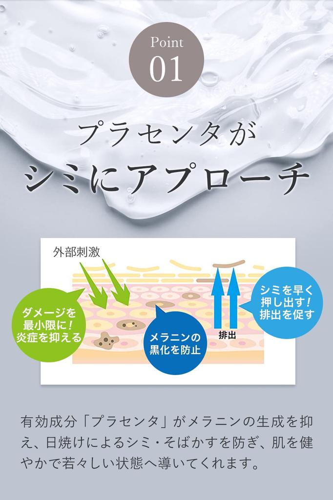 Hatsuyuki No Shizuku Medicated Whitening Treatment for Age Dark and Made In 50g of Cream, 5-in-1 Spots, Spots, Freckles, Dullness, Moisturizing,