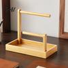 Desktop Storage Organizer Wooden Headband Holder Organizer, Large Capacity Box, Space Minimalist Unit Saving Multi Purpose Container, for Hair