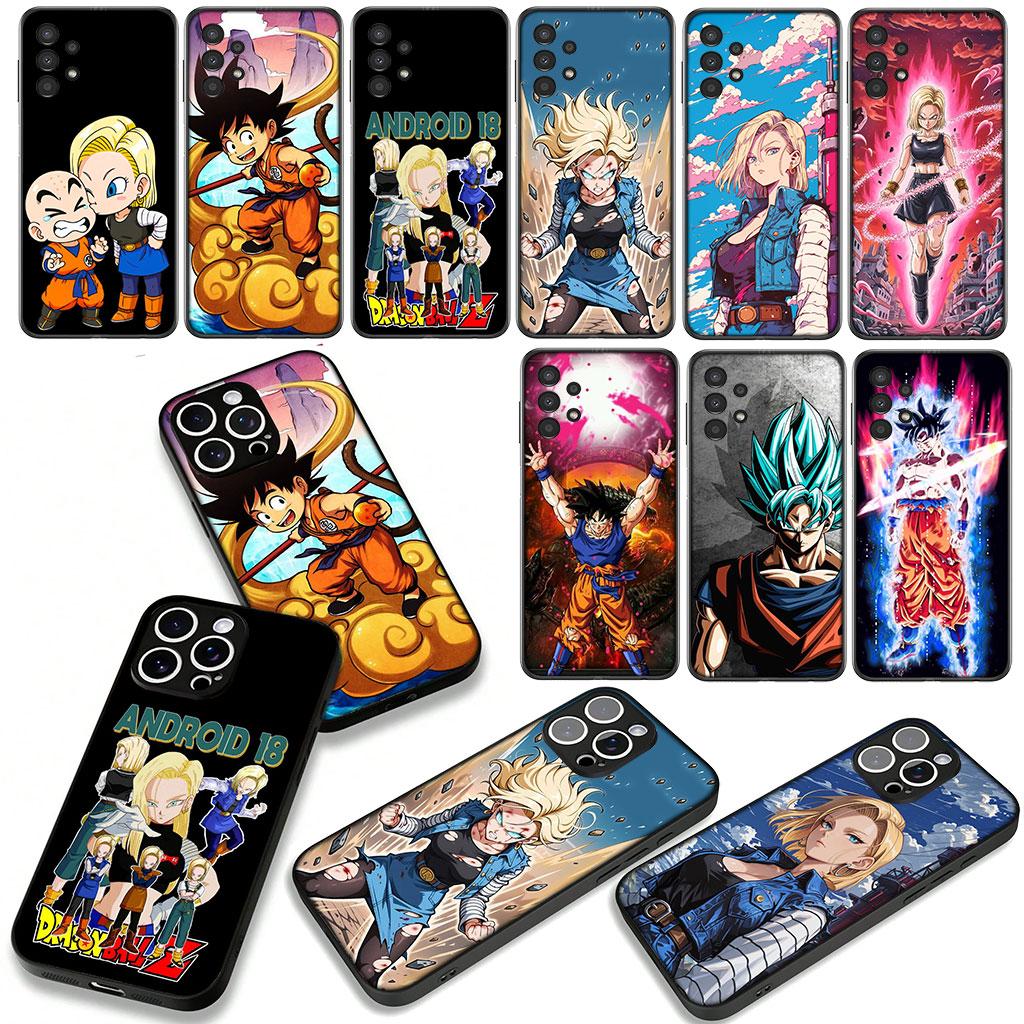 Чехол для телефона Dragon Ball Z с Гоку, Драконами, Android 18, Шарами Z для Apple iPhone 17 16 11 Pro XS Max XR 6 7 8 Plus 16E SE 2020 Air 5 SE2