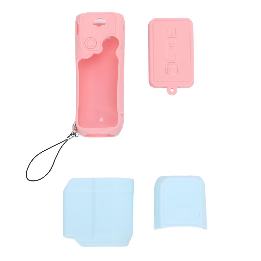 Силиконовый чехол для карманной камеры, мягкий защитный чехол для аксессуаров POCKET 3, разноцветная крышка объектива