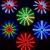 RGB Outdoor Garden Firework Light Outdoor Starburst Light Strobe Windmill Lamp Christmas Garland Hanging Star Sphere Light
