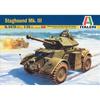 Tamiya 135 бронеавтомобиль Staghound Mk.III (с металлическим стволом и фототравлеными деталями) 38478 (Italeri 135 Военная серия 6478)