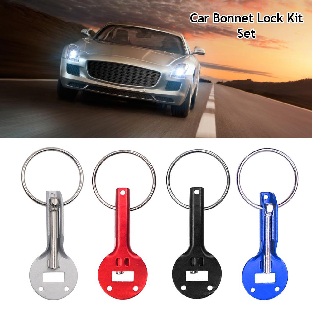Универсальные автомобильные аксессуары, алюминиевый сплав, крепление на капот, комплект замка капота, комплект замка для тюнинга автомобиля, штифты защелки замка капота