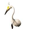Wall Hanging Resin Ostrich Statue Abstract Waterbird Bust Wild Animal Head Decor Living Room Embellishment Home Interior Craft