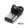 Зарядное устройство для смарт-часов Garmin Chargin Micro USB/ IOS/ Type C Адаптер для зарядки Instinct 2 Solar/ Fenix 5/6/7 7x