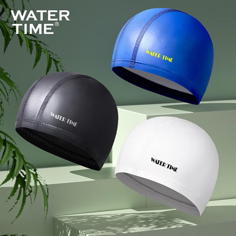 Водонепроницаемая шапочка для плавания WATERTIME из ПУ
