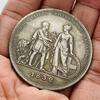 1832 Greek King of Bavaria Bronze Old Silver Commemorative Medal Collection Coin Copper Silver Coin Commemorative Coin