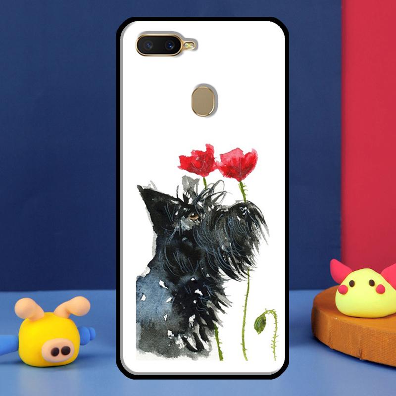 Чехол Westie Scottie Шотландский Терьер Для Oppo A16 A76 A96 A58 A78 A98 A5 A9 A91 A15 A17 A77 A52 A72 A74 A94 A54S A57S