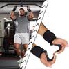 1/2Pcs With Wrist Wraps Hand-Bar Wrist Strap Pull-Ups Power Lifting Gloves New Gym Fitness Hook