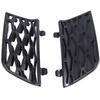 Pair of Black ABS Front Bumper Side Vent Grille Covers for Cars (Left & Right)
