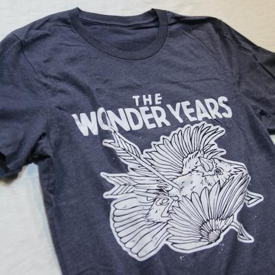 Редкий! Черная футболка группы The Wonder Years Унисекс Концертная S - 5XL DO610 Унисекс Футболка