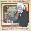 LP Record ARTHUR FIEDLER  THE BOSTON POPS  Tchaikovsky Capriccio Italien  Ri CCS7003 CRYSTAL CLEAR  1978 US Classical Used