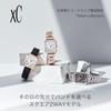 Женские часы Citizen xC Eco-Drive с солнечной батареей, радиоконтролем, водозащитой, с дополнительным ремешком, квадратные, 2-сторонние, коллекция Hikari, Черный Серебристый