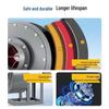 Jinglian Industrial Centrifugal Material Conveying Fan CN plug (adapter included)