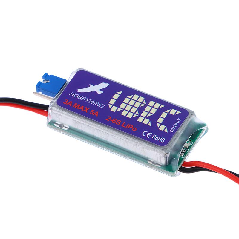 5В / 6В Hobbywing Rc Ubec 3A Самый низкий уровень радиопомех Bec Полное экранирование Защита от помех Импульсный регулятор