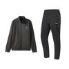Li-Ning Флисовый кардиган без капюшона с воротником-стойкой, удобные длинные брюки, повседневный спортивный костюм, мужской костюм AWDVG71-3+AKLUA75-5