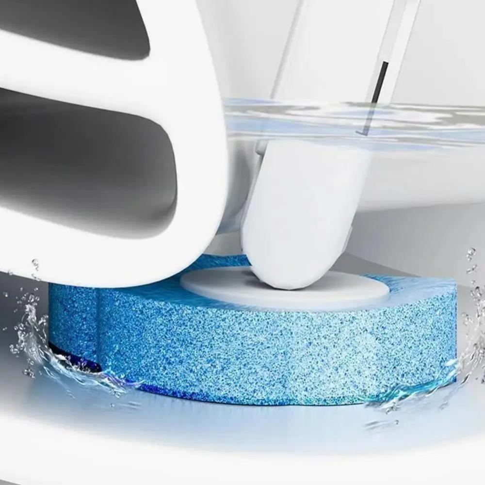 Disposable Toilet Bowl Refills Upgraded Toilet Bathroom Cleaning Sponges Pads Cleaner Heads Supplies With Brush