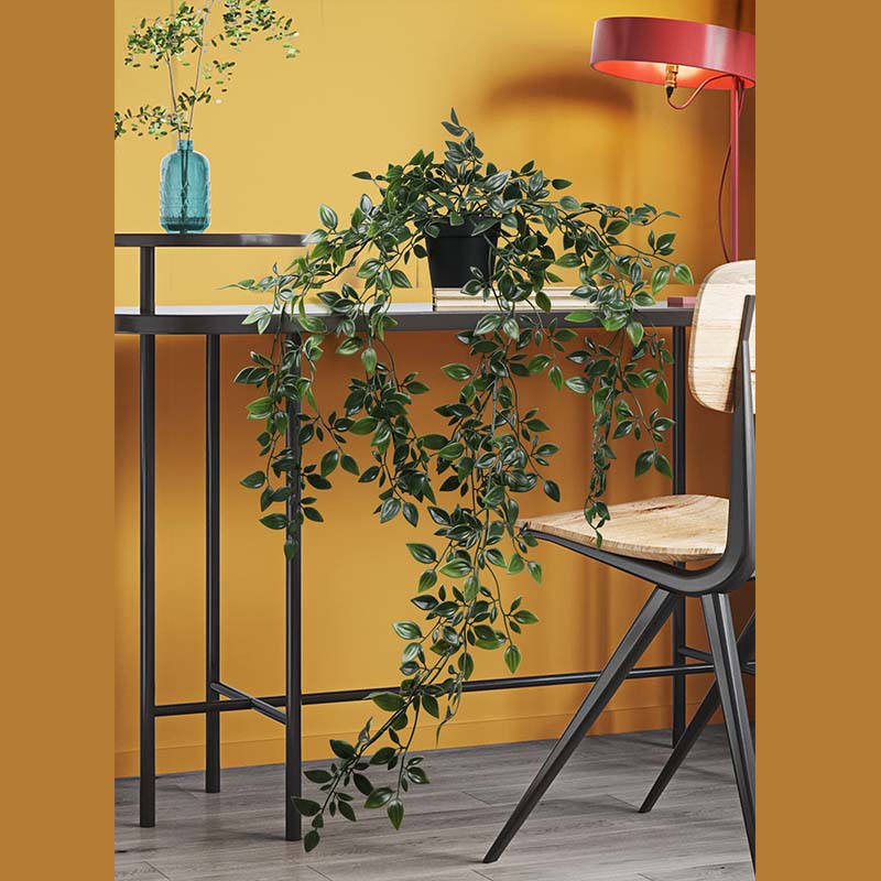 Искусственные висячие растения, 1 упаковка, искусственные горшечные растения для стены, дома, комнаты, офиса, домашний декор