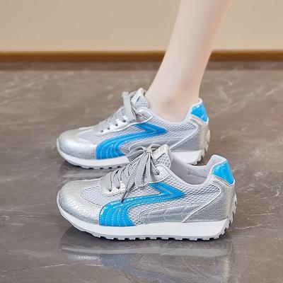 Дофаминовые ретро сетчатые дышащие кроссовки Forrest Gump женские летние новые для бега повседневные спортивные универсальные кроссовки для папы