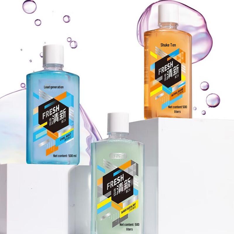 Антибактериальный ополаскиватель для рта Shuke Fresh Breath
