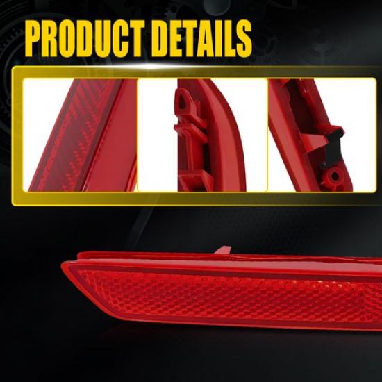 Красный отражатель заднего бампера справа для Honda CR-V 2012-2014, Honda Acura TSX Базовая