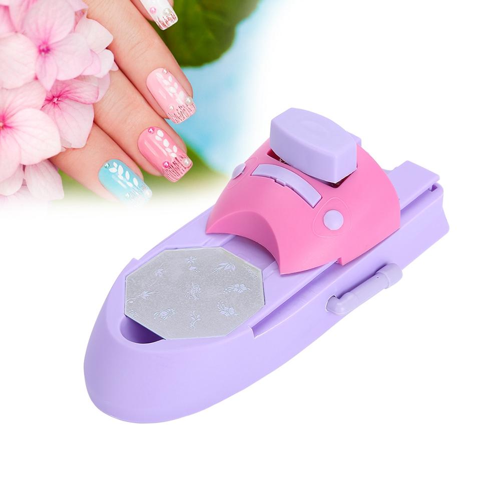 Профессиональный дизайн ногтей DIY печатная машина для дизайна ногтей штамп для ногтей принтер маникюрные инструменты