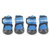 4 шт. обувь для домашних животных, противоскользящая дышащая обувь для собак со светоотражающими ремешками для маленьких, средних и больших собак