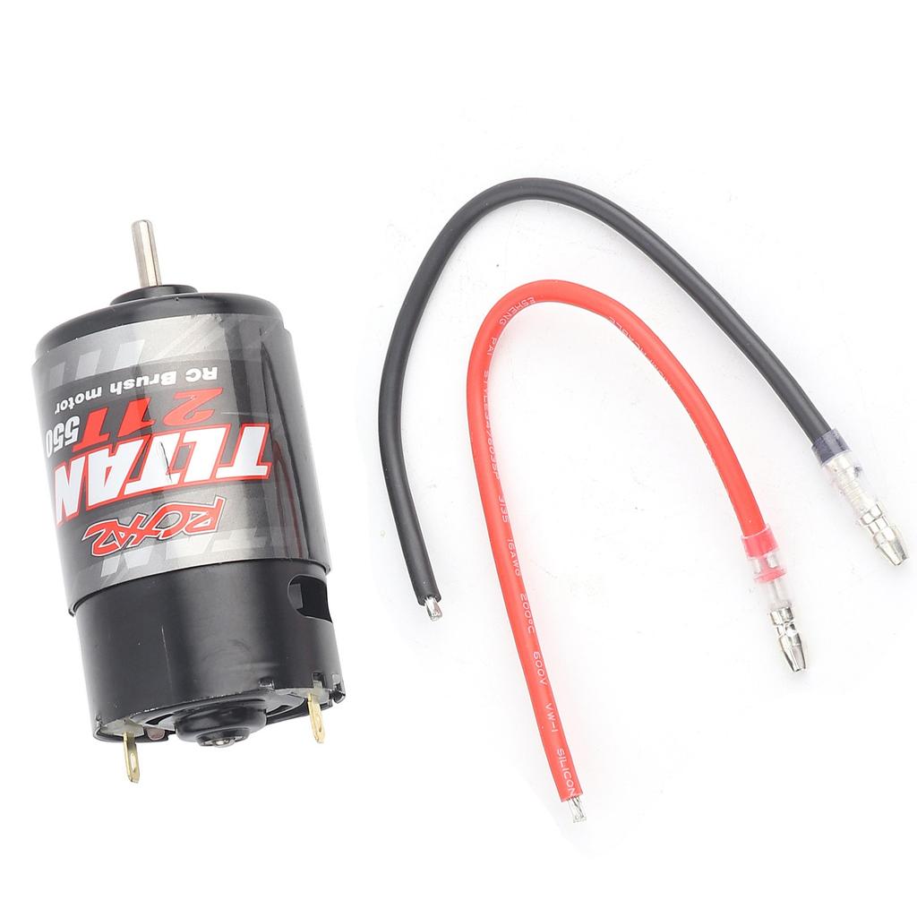 550 Brushed Motor High Precision Low Noise Motor Fit for 4 RC Car Model 21T