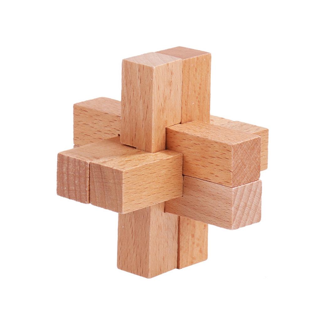 Детский образовательный подарочный набор: Шиповое соединение замок Конгминга, замок Лубаня, полный деревянный набор