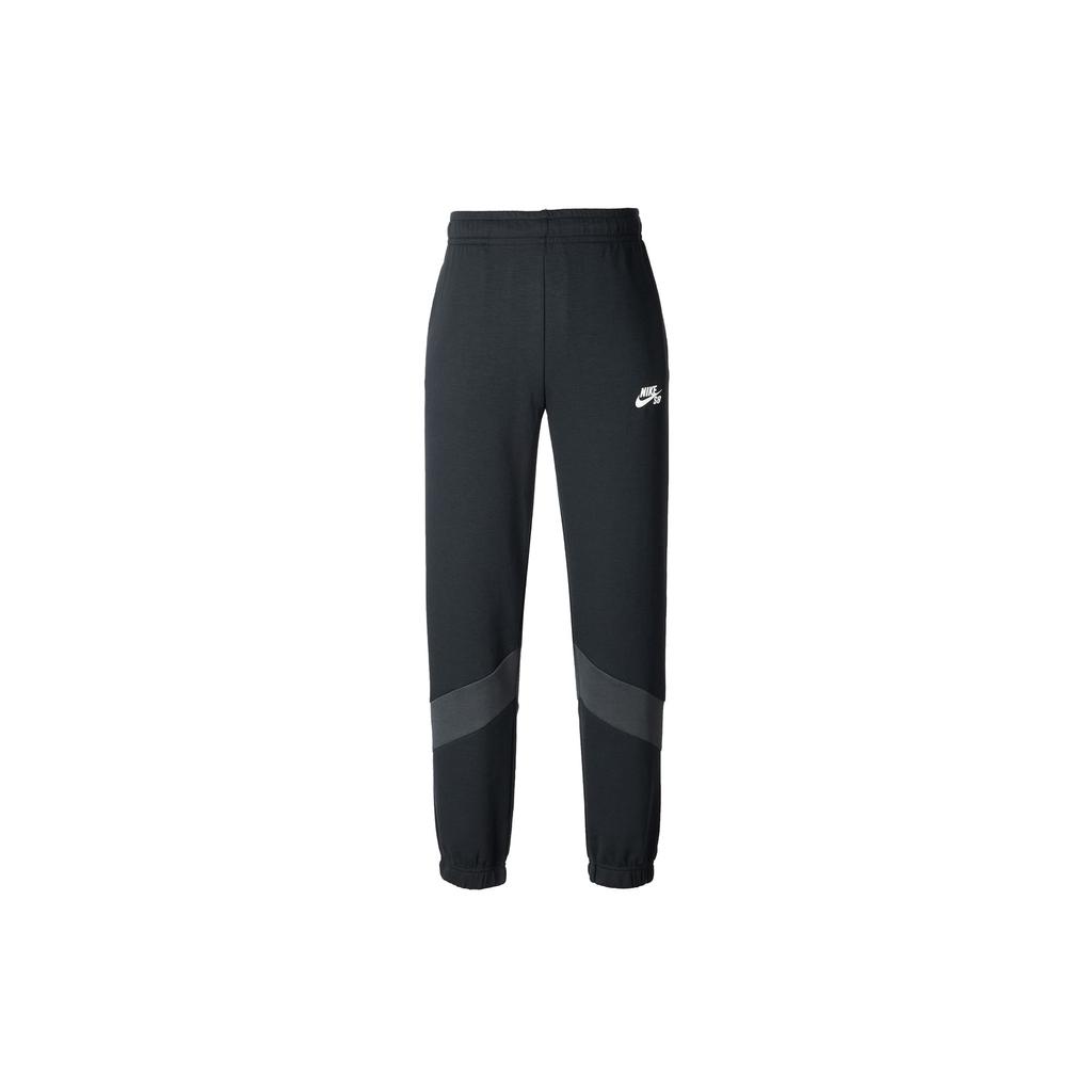 Nike Мужские вязаные спортивные штаны Черные Умеренные спортивные штаны AT3502-011