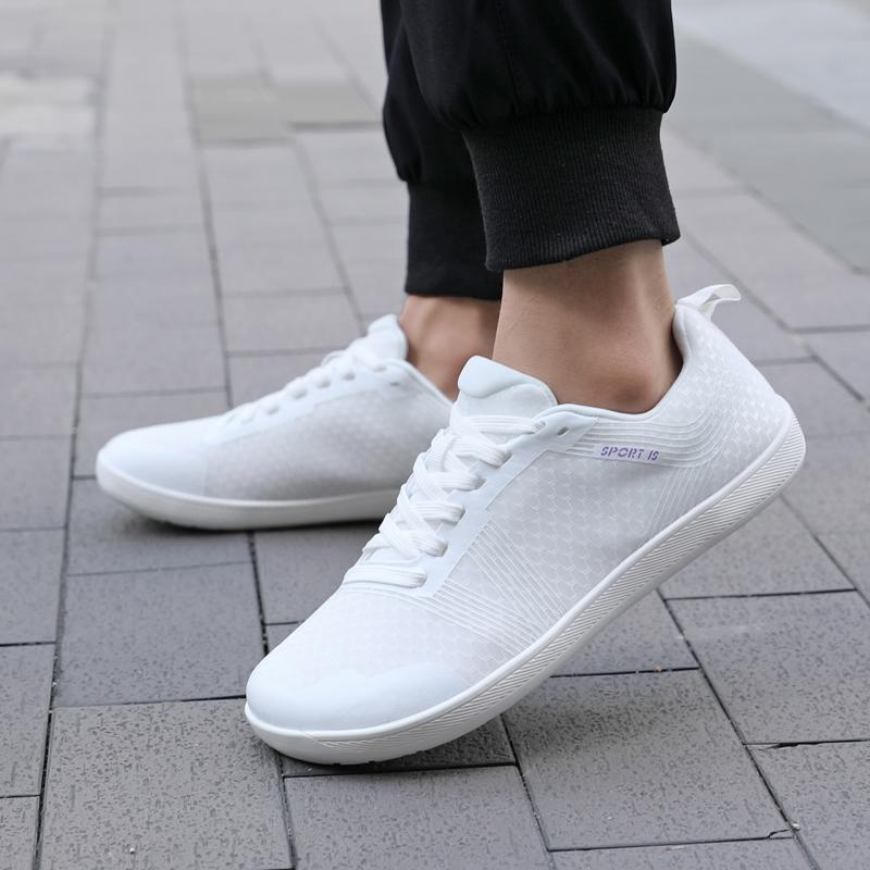 Мужская повседневная спортивная обувь для босых ног, минималистичные кроссовки для кроссовок, кроссовки для ходьбы с широким носком, кроссовки для бега по пересеченной местности с нулевой подошвой