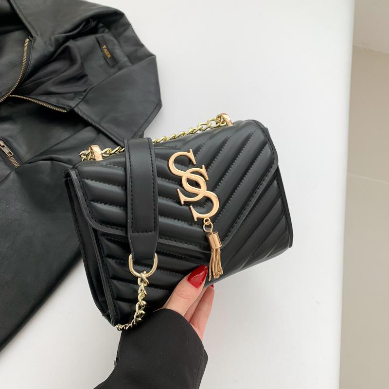 Модная сумка через плечо на одно плечо из твилового переплетения Новая модная простая модная сумочка Женская модная трендовая сумка