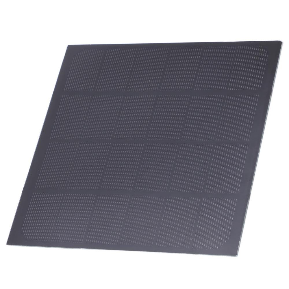 Portable Solar Charger 6V 4.5W Photovoltaic Panel Durable Solar Cell Charger  Lowpower Applications