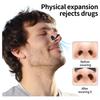 Anti-Snoring Nose Clip Nasal Breathing Dilators Kit with Magnetic Strips Sports Air Intake Improvement Sleeping Aid Starter Pack