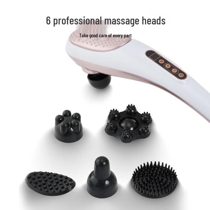 Jiancheng Handheld Percussion Massager with Red Light