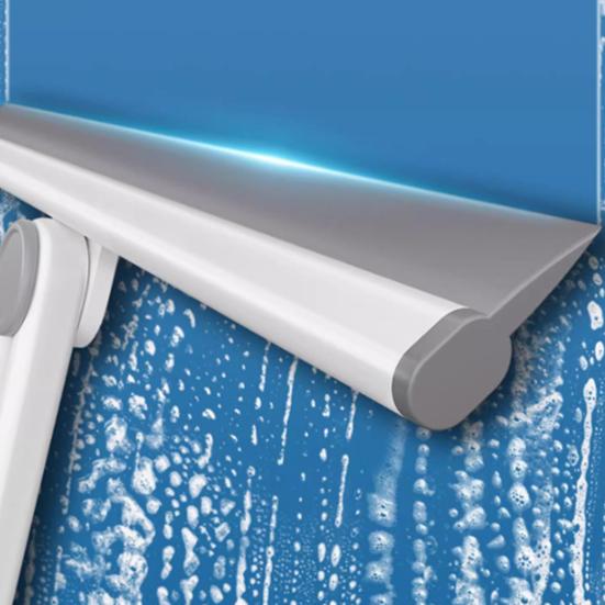 Сгон для мытья окон, двухсторонний дизайн, стеклянные двери, водный очиститель, отличная очистка, мощный очиститель окон